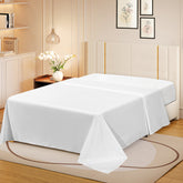 Siesta Zen 100% Pure Egyptian Cotton Flat Sheet Premium 800 Thread Count, Super Soft, Luxury Hotel Quality, Fade & Wrinkle Resistant Bedding