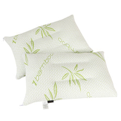 Siesta Zen Export Quality Neck & Cervical Ergonomic Bamboo Pillow – Hollowfibre Filled