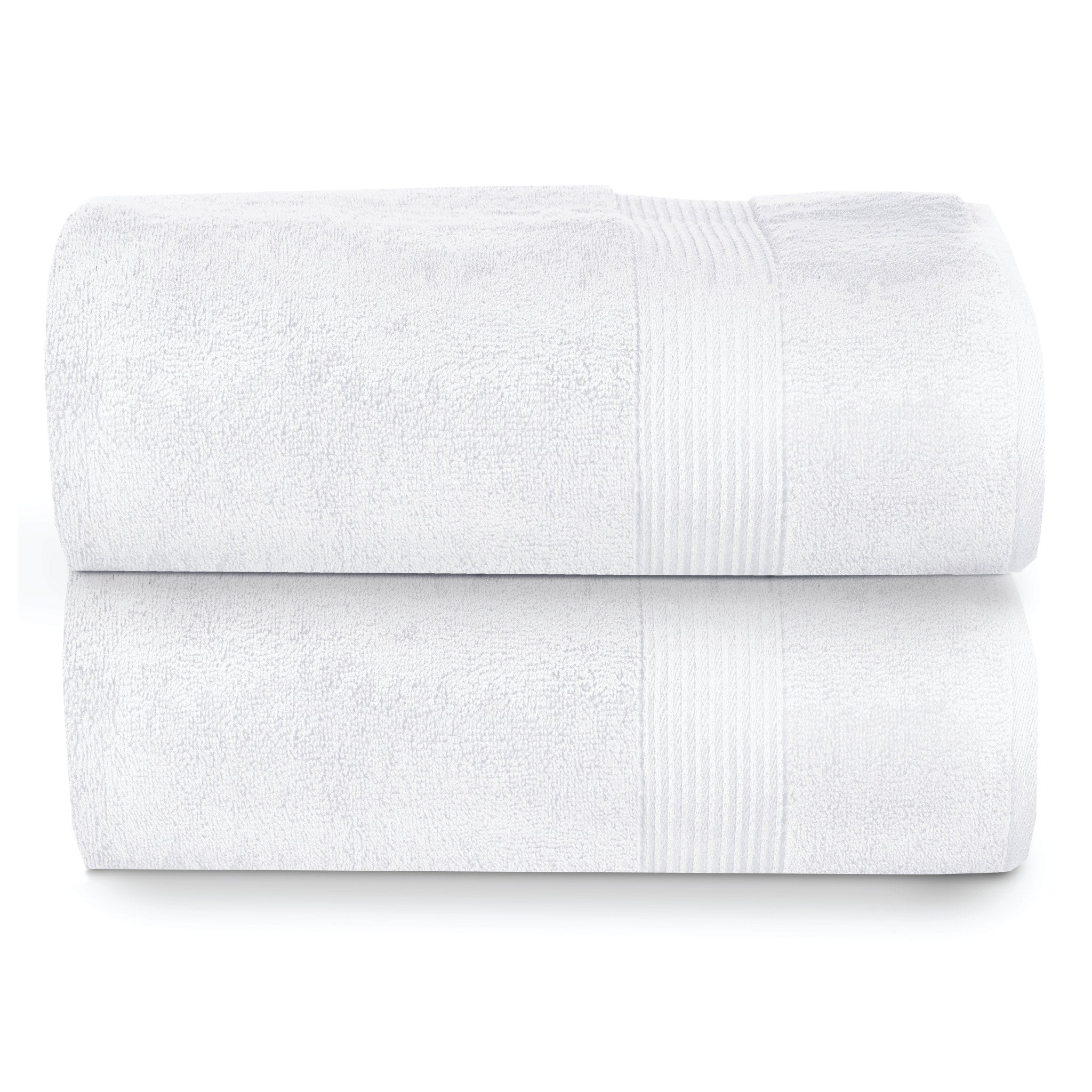 Siesta Zen Export Quality Jumbo Bath Sheet Towel Extra Large 35x70" (90x180cm) 100% Premium Cotton - 600 GSM