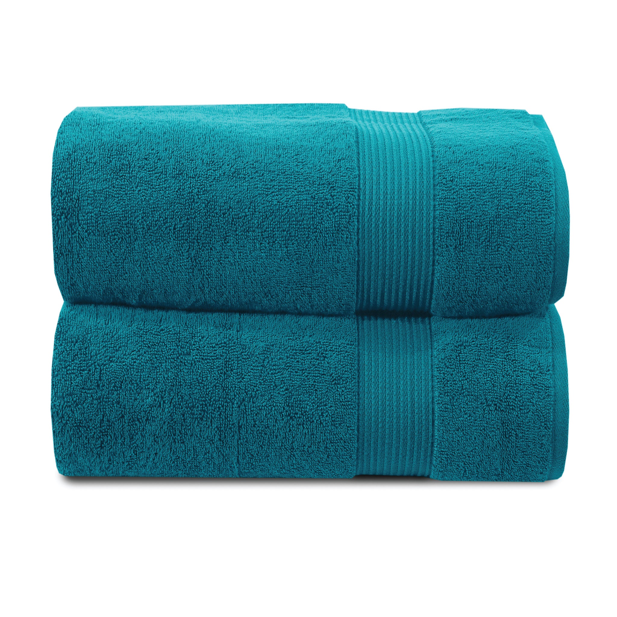 Siesta Zen Export Quality Jumbo Bath Sheet Towel Extra Large 35x70" (90x180cm) 100% Premium Cotton - 600 GSM