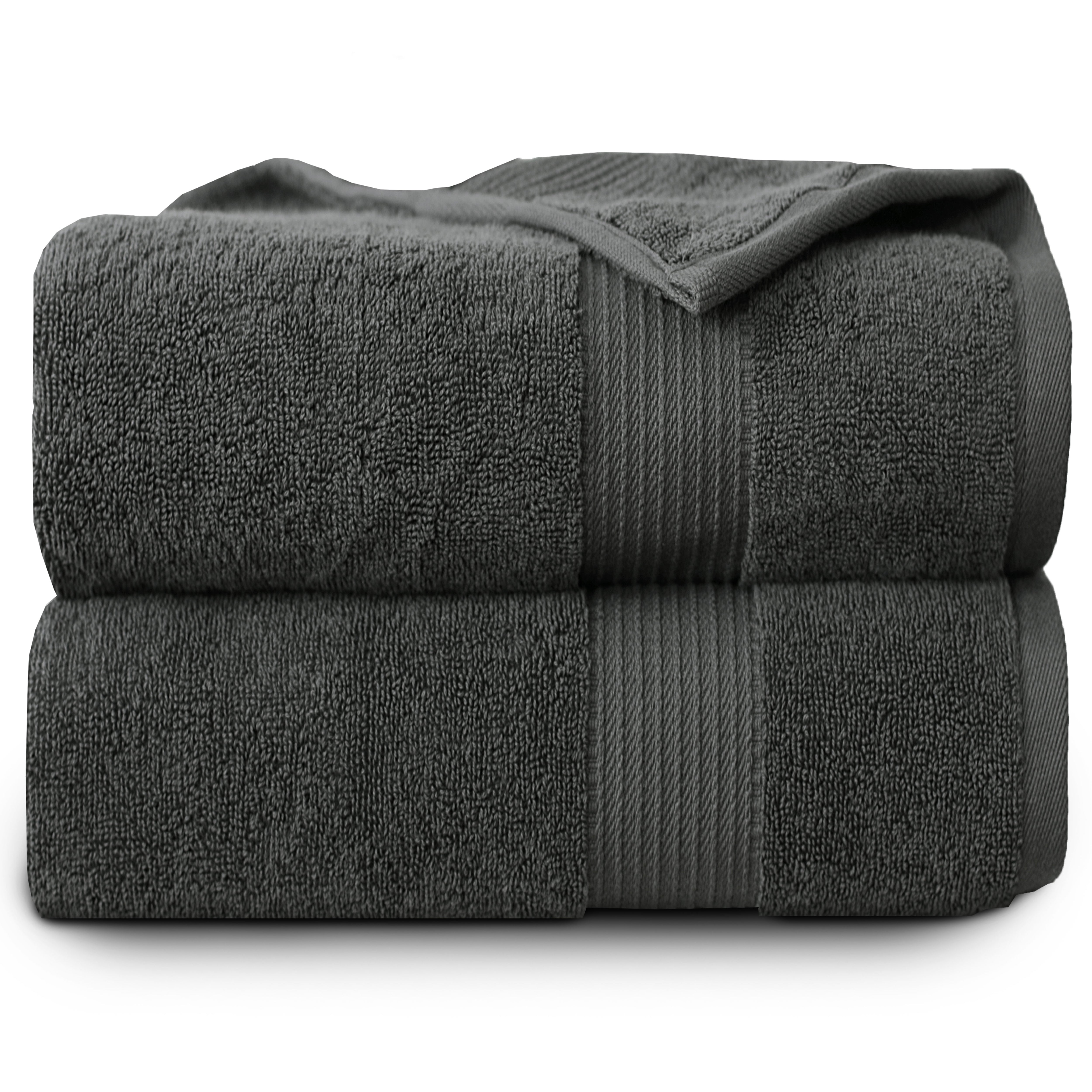 Siesta Zen Export Quality Super Soft Bath Towel 27x54" (70x140cm) 100% Premium Cotton - 600 GSM